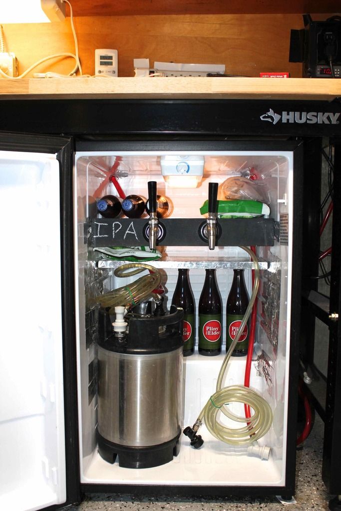 Danby 4.4 kegerator with interior taps
